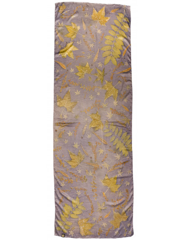 Mocador de seda per a dona. Foulard de seda natural pintat a mà. Xal elegant per festa